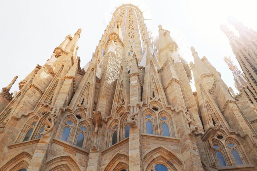 Barcelona: Sagrada Familia Small Group Guided Tour - The separate entrance and the first look inside