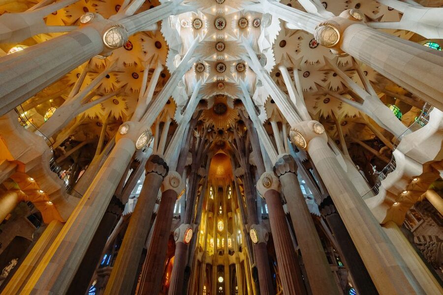 Barcelona: Sagrada Familia Tour w/Skip-the-Line Entry Ticket - Inside the nave, where the tour earns its fee