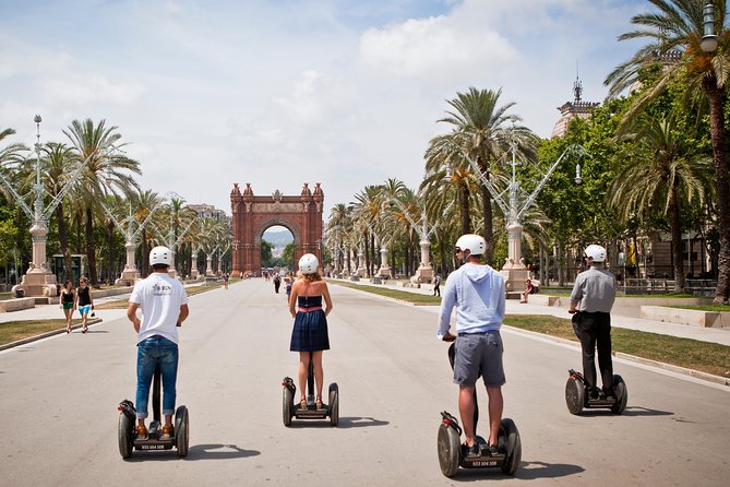 Barcelona Segway Tour - Getting comfortable on the Segway