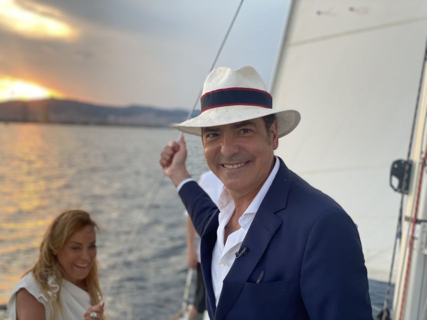 Barcelona: Sunset Sailing Tour with Open Bar & Snacks - Sunset over the Mediterranean
