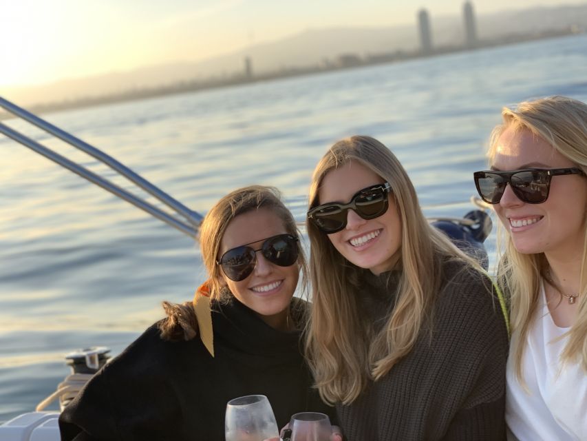 Barcelona: Two-Hour Midday or Sunset Sailing Cruise - Sailing, steering, and the possible swim