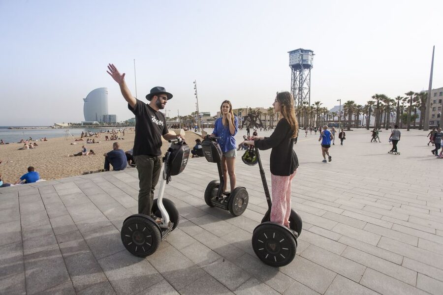 Barcelona: Welcome to Barcelona Segway Tour - Beaches, Barceloneta, and the Mediterranean air