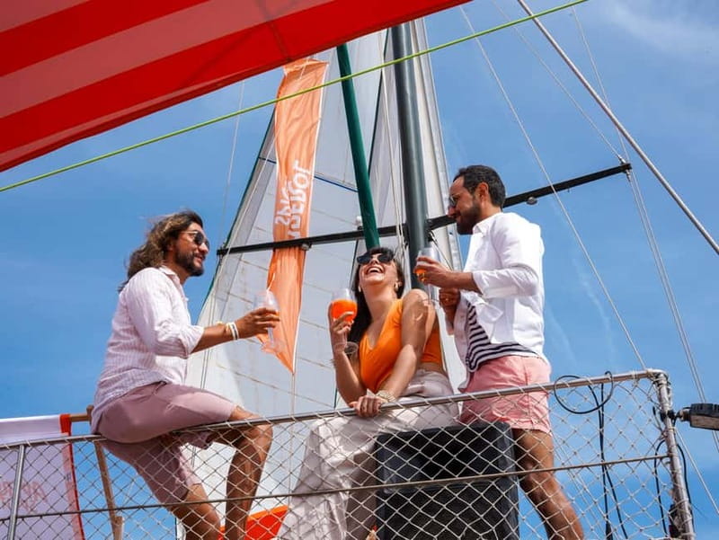 Barcelona: Wooden Boat Sailing with Tapa and Welcome Drink - What you receive for the $18 price