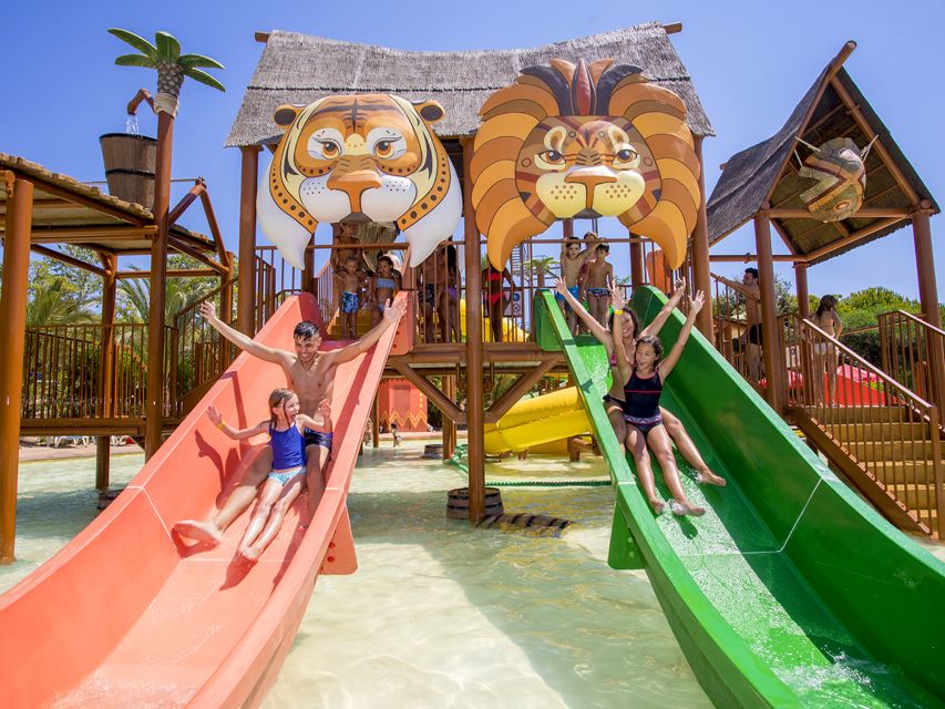 Benidorm: Aqua Natura Amusement Park 1-Day Entry Ticket - Pools, beach-style areas, and the spa