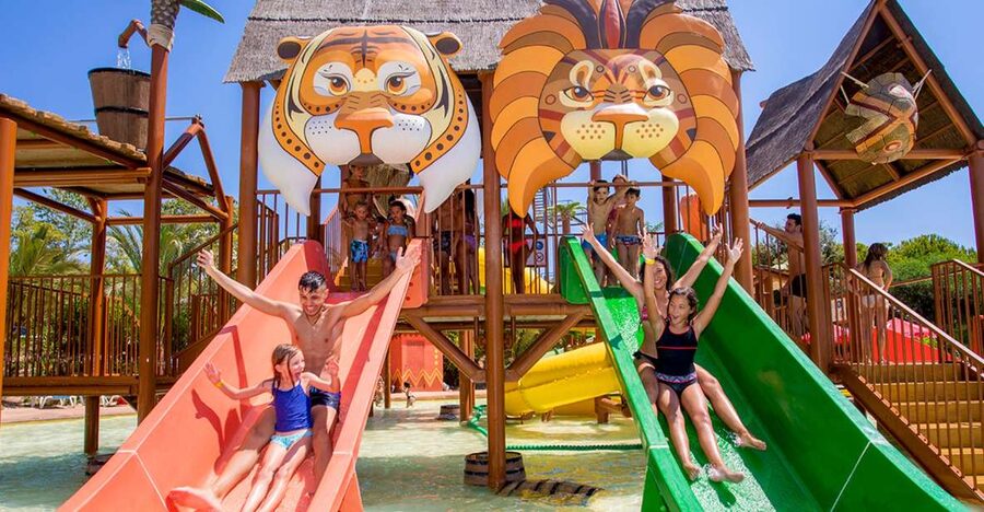 Benidorm: Aqua Natura Amusement Park 1-Day Entry Ticket - The slides, including La Cresta