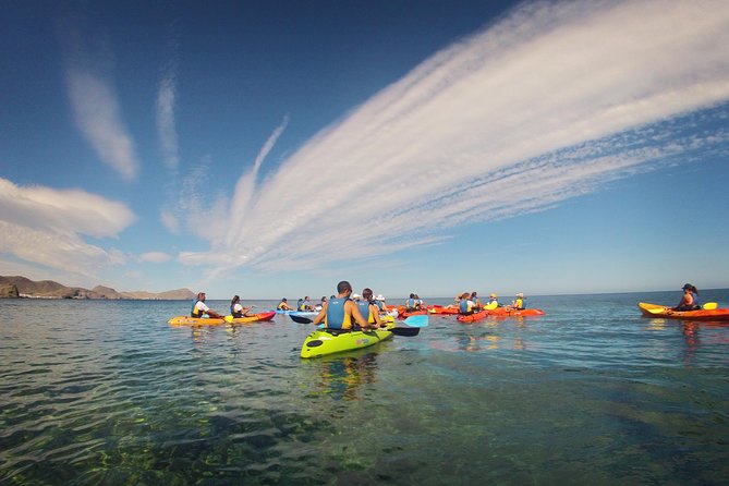 Cabo de Gata Active. Guided kayak and snorkel route through coves of the Natural Park - Snorkeling in clear water, with realistic expectations
