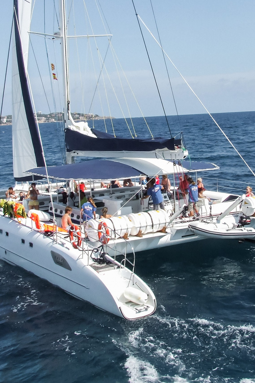 Cambrils: Costa Daurada Sail Catamaran Cruise - Swimming, snorkeling, and sea conditions