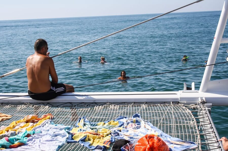 Cambrils: Costa Daurada Sail Catamaran Cruise - How the Costa Daurada looks from offshore