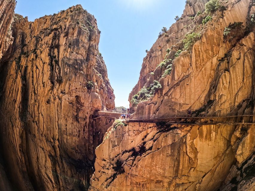 Caminito del Rey: Entry Ticket and Guided Tour - The old engineering works along the gorge