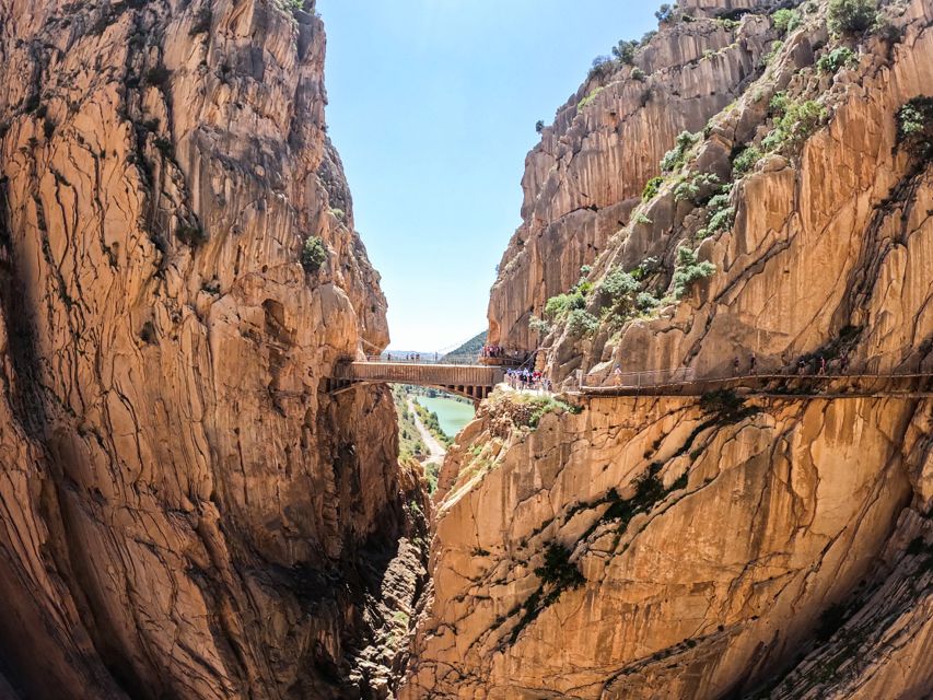 Caminito del Rey: Entry Ticket and Guided Tour - The narrowest sections and high gorge walls