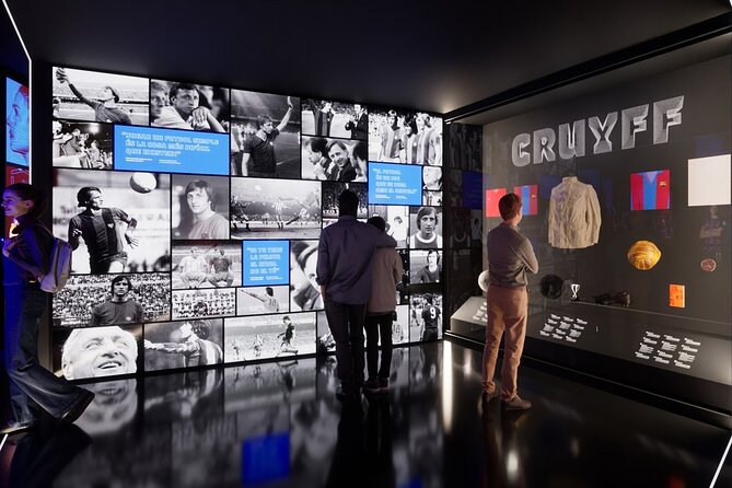Camp Nou Immersive Tour F.C.Barcelona Museum: Open Date Ticket - Entering the interactive FC Barcelona Museum