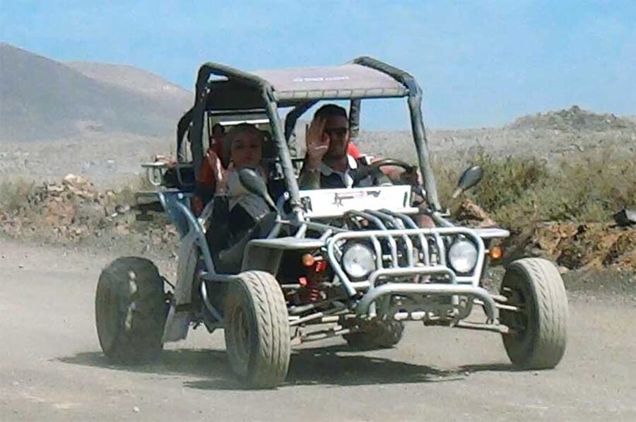 Corralejo: Buggy Safari Tour - What the driving feels like on road and off road