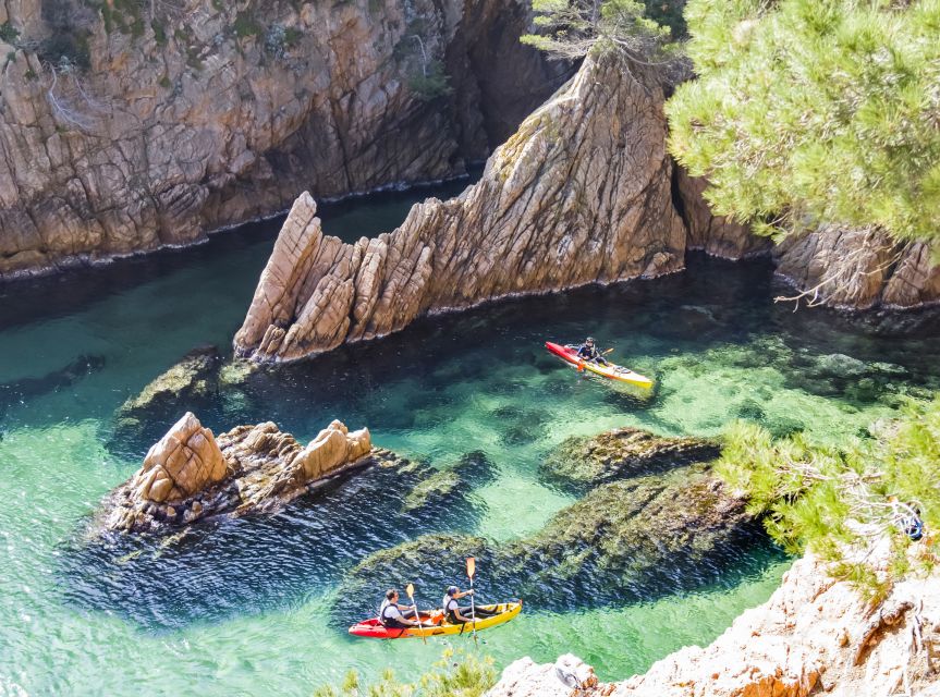 Costa Brava: Sea Caves Kayaking and Snorkeling Tour - Starting at Sant Pol Beach