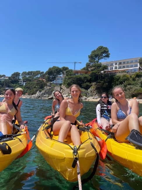 From Barcelona: Costa Brava Kayak & Snorkel Tour with Picnic - From Barcelona’s harbor to the Costa Brava