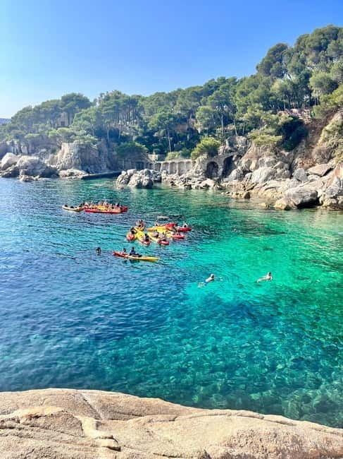 From Barcelona: Costa Brava Kayak & Snorkel Tour with Picnic - What the $68 price really covers