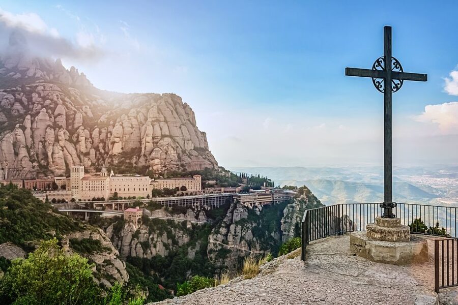 From Barcelona: Montserrat Day Trip with Optional Tickets - Riding the rack railway into Montserrat