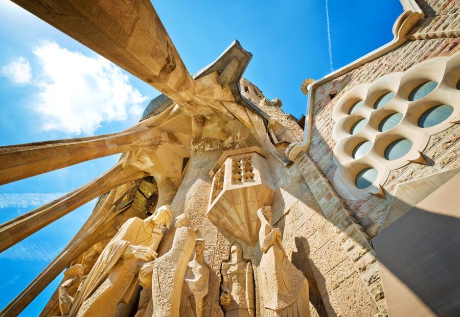 From Costa Brava: Barcelona and Antoni Gaudí's Work Bus Tour - La Sagrada Familia and Gaudí’s unfinished masterpiece