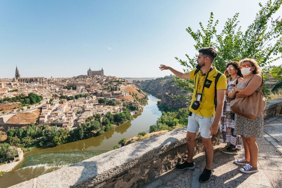 From Madrid: Guided Day Trip to Toledo by Bus - The Mirador del Valle photo stop