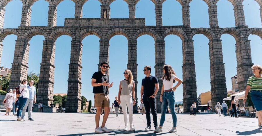 From Madrid: Segovia, Ávila, and Toledo Guided Tour - Segovia: Roman engineering, Gothic stone, and a royal fortress