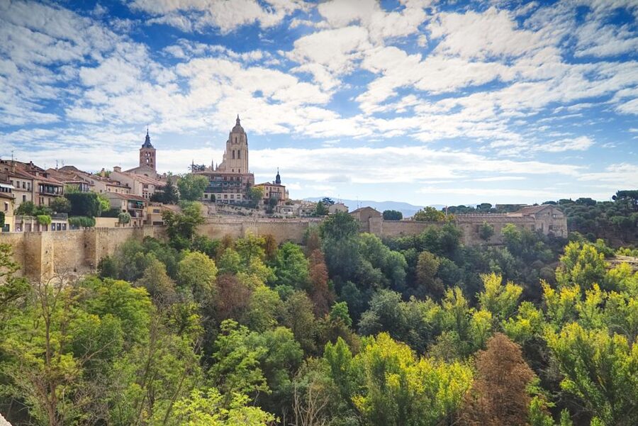 From Madrid: Segovia & Avila Day Trip with Optional Tickets - Leaving Madrid by air-conditioned bus