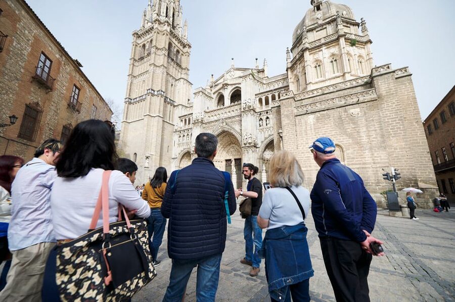 From Madrid: Toledo Full-Day Trip with Optional Cathedral - Seeing Toledo from above