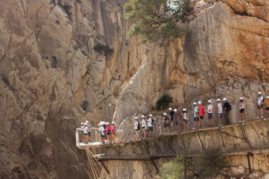 From Málaga: Caminito del Rey Full-Day Tour - The Conde de Guadalhorce Dam comes first