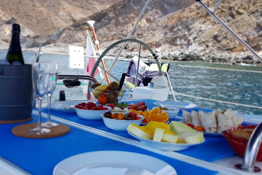 From Puerto de Mogán: Sailboat Trip with Food and Drinks - Lunch, beer, wine, and the value of the fare