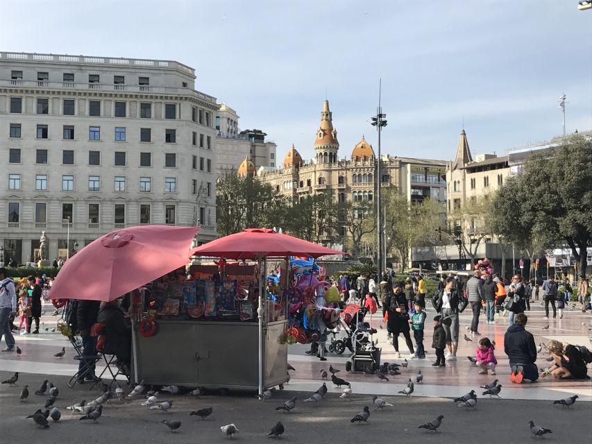 From Salou: Full Day Barcelona Panoramic Tour with Free Time - Passing Casa Batlló and Casa Milà