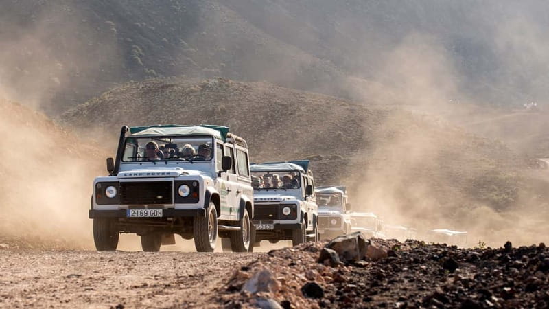 Fuerteventura: Cofete Beach Jeep Safari - The first viewpoint brings the scale into focus