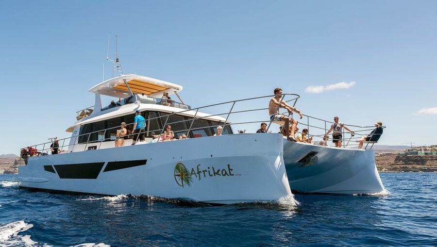 Gran Canaria: Fun Catamaran Cruise with Food and Drinks - Sailing the southwest coast for about two hours