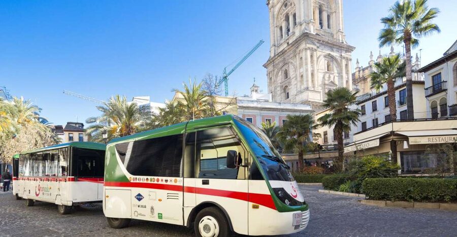 Granada City Train 1 or 2-Day Hop-On Hop-Off Ticket - Plaza Nueva and Granada’s lower center