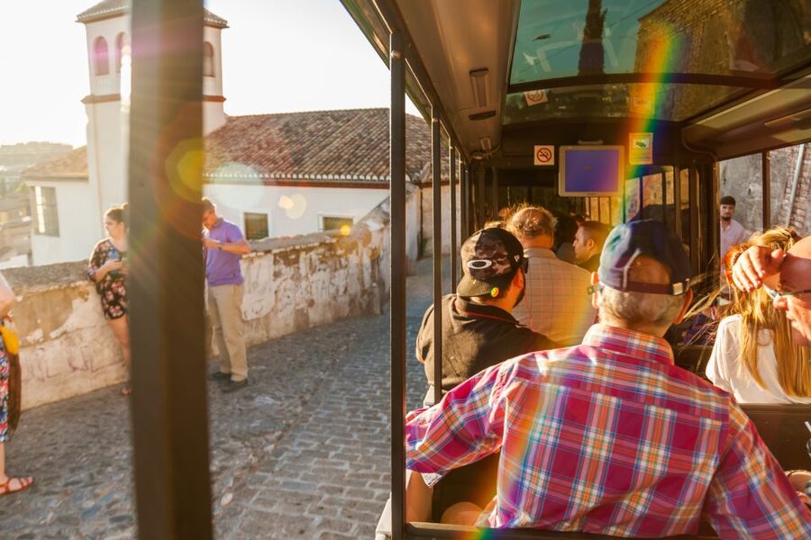 Granada City Train 1 or 2-Day Hop-On Hop-Off Ticket - Starting at Alhambra Generalife