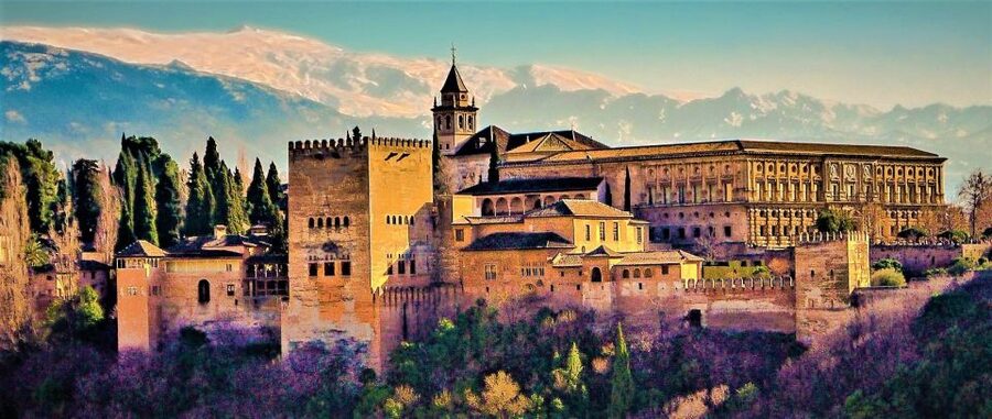 Granada: Full Alhambra Premium Guided Tour with Tickets - The opening views and the Alhambra setting