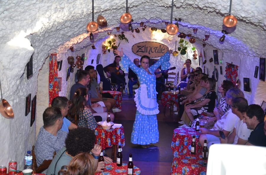 Granada: Live Flamenco Show - Drinks, food, and the evening plan