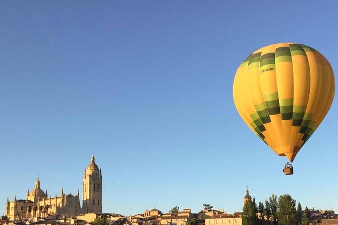 Hot Air Balloon over Segovia with Optional Transfers from Madrid - Why Segovia looks so good from a balloon