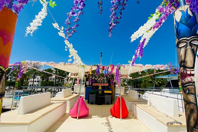 Ibiza Beach Hopping Cruise with Paddleboards, Drinks and Food 6h - The open-water swim is the real highlight