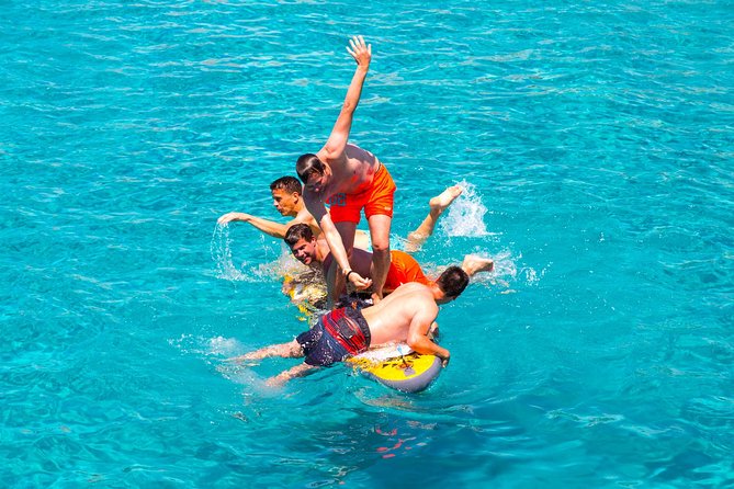 Ibiza Beach Hopping Cruise with Paddleboards, Drinks and Food 6h - Cala Bassa adds a second beach and a change of pace