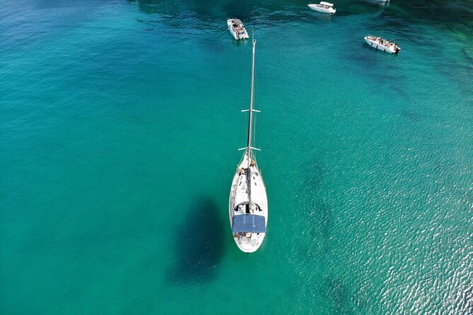 Ibiza & Formentera Private Deluxe Sailing: Full Day - From Cala Jondal to Playa des Codolar