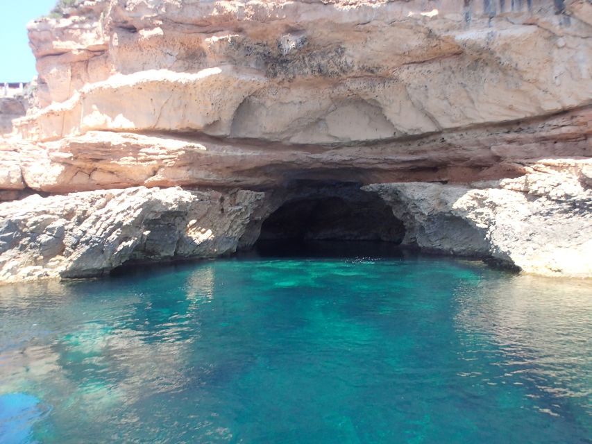Ibiza: Snorkeling and SUP Paddle, Beach and Cave Boat Tour - Three hours along Ibiza’s west coast