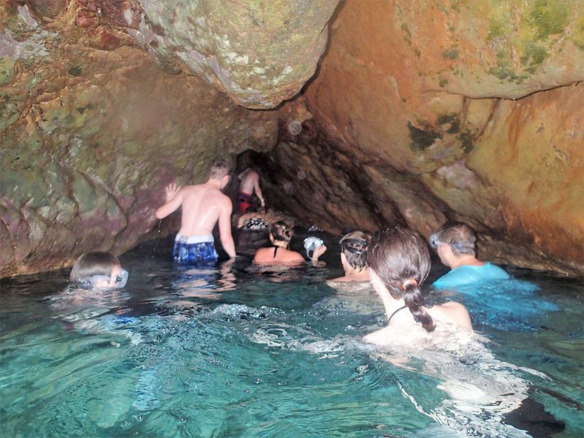 Ibiza: Snorkeling and SUP Paddle, Beach and Cave Boat Tour - Meeting point and practical details