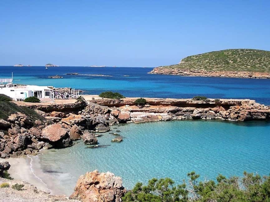 Ibiza: Snorkeling, Sunset Beach and Cave Boat Trip - Two coves, clear water, and simple water activities
