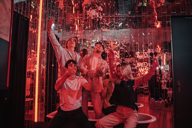 IKONO Barcelona: Immersive Experience - The futuristic ball pool and Cyber Punk Street