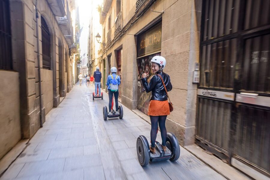 Intro Segway Tour Barcelona 1h - Port Vell, the harbor, and Barcelona’s waterfront