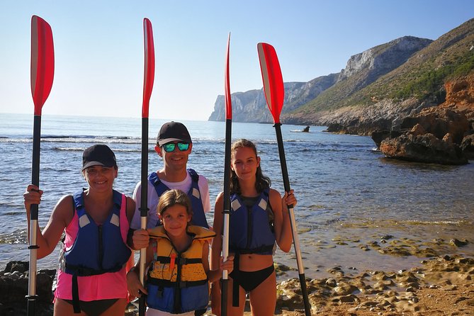 Kayak Dénia "Cova Tallada" + Snorkeling + Speleology - The guide team and the feel of the outing
