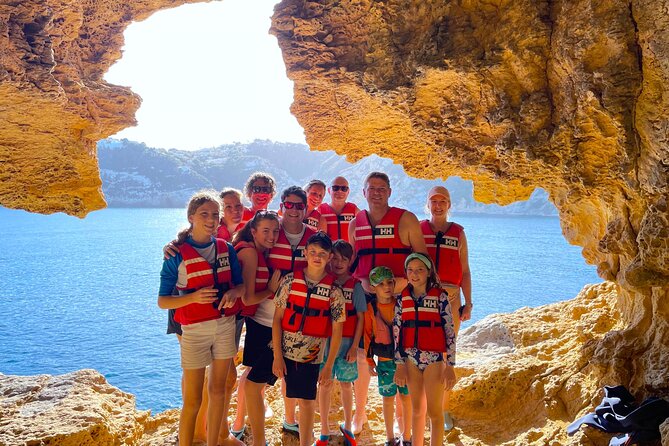 Kayak Paradise: Cala Portixol Snorkel, Cave & Cliff Jumping Tour - Cap Negre, a 100-meter wall above the sea