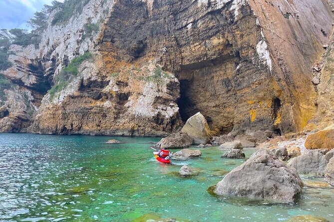 Kayak Paradise: Cala Portixol Snorkel, Cave & Cliff Jumping Tour - Meeting points, timing, and the details that matter