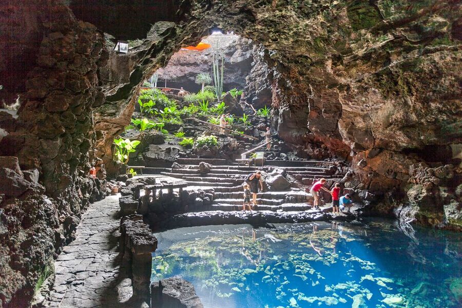 Lanzarote: Full-Day Island Highlights Tour - Jameos del Agua, where lava meets design