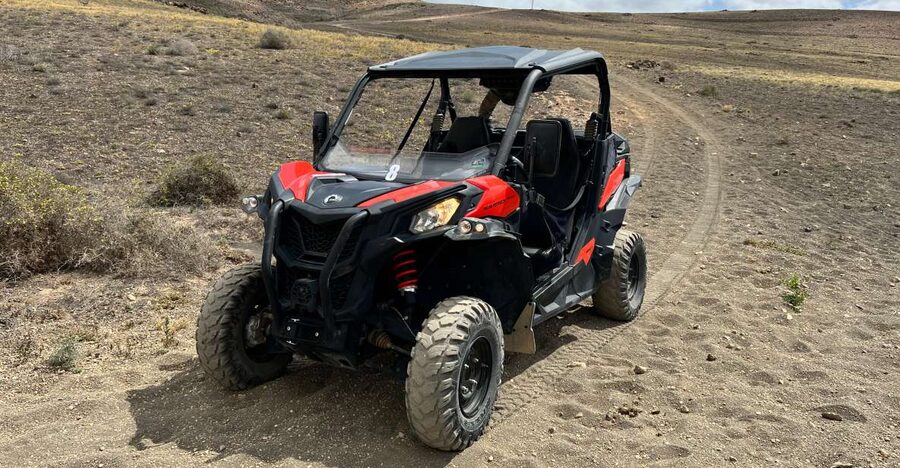 Lanzarote: Guided Can-Am Trail Buggy Tour - Leaving the city for dusty trails