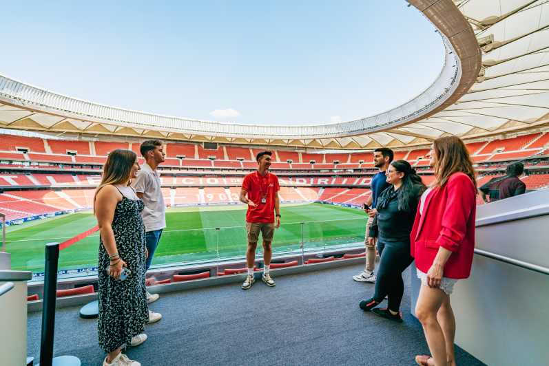 Madrid: Atlético de Madrid Stadium Entry - Walking through the tunnel to the pitch