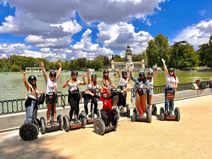 Madrid: Iconic Retiro Park Segway Tour - The Fallen Angel at 666 meters